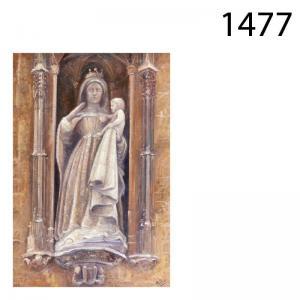 PORTERO Antonio LOpez 1900-1900,Escultura de Virgen con Niño,Lamas Bolaño ES 2014-06-18