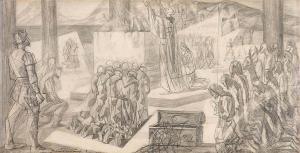 PORTINARI Candido 1903-1962,A primeira Missa no Brasil,1948,Escritorio de Arte BR 2024-03-20