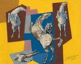 portinari,Cavalos,1951,Bolsa de Arte BR 2010-07-06