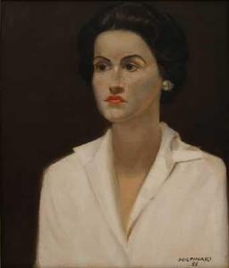 portinari,Retrato de Irene Aranha,1954,Bolsa de Arte BR 2011-04-14