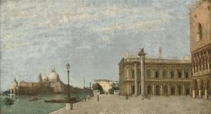 portini g 1800-1800,On the Molo, Venice,Christie's GB 2009-04-21