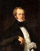 PORTMAN Christiaan Julian Lodewyck,Portrait d'homme aux gants blancs,1850,Rossini 2019-10-02