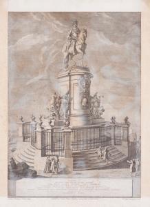 PORTUGUESE SCHOOL,D.José I (1750-1777) equestrian statue,Veritas Leiloes PT 2016-05-17