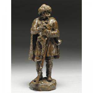 POSEN Leonid Wladimirov.,vladimirovich pozen , a bronze figure of a caucasi,Sotheby's 2006-04-26