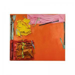 POSEN Stephen 1939,three cornered orange,1972,Sotheby's GB 2003-02-07