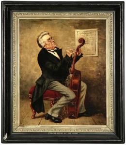 POSSNER Hugo A 1859-1933,The Old Maestro,John Moran Auctioneers US 2008-09-16