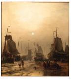 POST Eduard Caspar 1827-1882,The arrival of the fleet,Christie's GB 1998-10-27