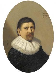 POT Hendrick Gerritsz 1585-1657,Portrait of a gentleman,1634,Christie's GB 2002-12-13