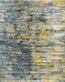 POTH Uwe 1946,Abstract in yellow, black and grey,1991,Venduehuis NL 2016-11-16