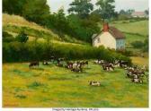 POTOTSCHNIK JOHN 1946,Farm in Cheriton, England,1990,Heritage US 2022-09-08