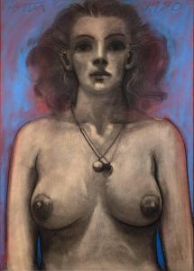 POTTER George 1941-2017,NUDE,1980,Whyte's IE 2022-12-12