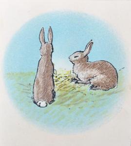 POTTER Helen Beatrix 1866-1943,A Study of Two Rabbits,John Nicholson GB 2017-05-03