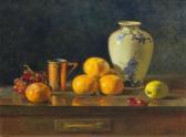 POTTER Joan 1945,Still Life with Oranges and a Blue and White Vase,William Doyle US 2016-09-28