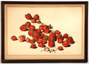 POTTER LOWRIE Agnes 1892-1964,strawberries,Ruggiero Associates US 2011-11-09