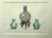 POTTER Michael 1951,Still life study of Chinese vases,Moore Allen & Innocent GB 2021-05-26