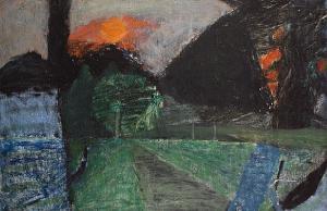 potworoski peter 1898-1962,Sunset with black trees,Bonhams GB 2010-11-02