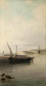 POULAKAS Ioannis 1864-1942,Seascape near Volos,Bonhams GB 2012-11-27