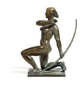 POULSEN Axel 1887-1972,Figure of Diana,Woolley & Wallis GB 2018-04-11