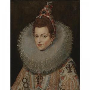POURBUS Frans II 1569-1622,PORTARIT OF ARCHDUCHESS ISABELLA CLARA EUGENIA OF ,Sotheby's 2007-01-27