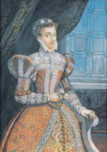POURBUS Frans 1545-1581,PORTRAIT D'UNE ÉLÉGANTE,Sotheby's GB 2017-03-31