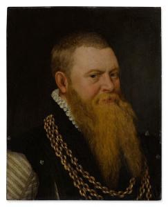 POURBUS Frans 1545-1581,Portrait of a bearded gentleman, bust-length, wear,Sotheby's GB 2022-01-27