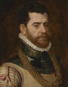 POURBUS Frans 1545-1581,Portrait of a gentleman, bust-length, in armor,Christie's GB 2023-05-25