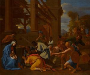 POUSSIN Nicolas 1594-1665,Adoration of the Magi,1633,Sotheby's GB 2023-05-26