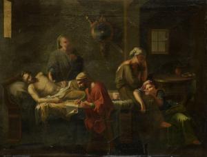 POUSSIN Nicolas 1594-1665,Le testament d'Eudamidas de Corinthe,1643,Daguerre FR 2022-07-03