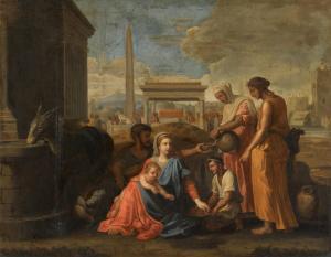 POUSSIN Nicolas 1594-1665,The Holy Family in Egypt,Sotheby's GB 2024-04-10