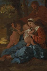 POUSSIN Nicolas 1594-1665,The Rest on the Flight into Egypt,Christie's GB 2023-12-07