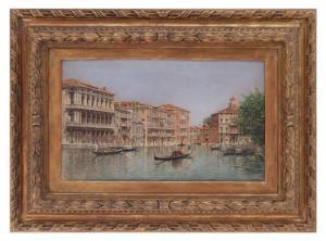 POVEDA Y JUAN Vicente 1857-1935,Canal Grande Venezia,Casa d'Aste Santa Giulia IT 2021-12-04