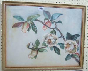 Powell A.E,Still life of Magnolia,Bellmans Fine Art Auctioneers GB 2007-04-25
