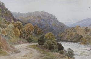 POWELL Alfred H 1837-1905,Autumn river bank,Gorringes GB 2022-04-04