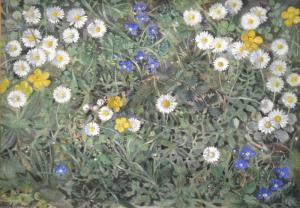 POWELL Alfred H 1837-1905,Speedwells and Daisies,Andrew Smith and Son GB 2014-02-11