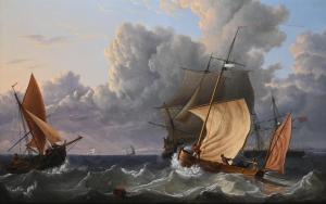 POWELL Charles Martin 1775-1824,SHIPPING IN A SWELL,Dreweatts GB 2023-10-18