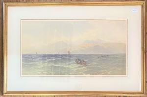 POWELL Francis 1833-1914,Boats at sea,Charterhouse GB 2021-10-07