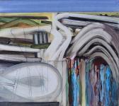 POWELL Geoff,Abstract swirls,2001,Mallams GB 2016-02-04