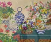 POWELL JOHN 1930,The Pansy Basket,Theodore Bruce AU 2019-11-30