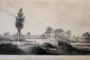 POWELL Joseph Rubens 1810-1875,SIX VIEWS ON CLAPHAM COMMON,Lawrences GB 2022-07-06