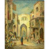 POWELL Lucien Whiting 1846-1930,Market Scene,Kodner Galleries US 2018-11-07