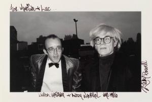POWELL Ricky 1961-2021,Keith Haring et Andy Warhol,1986,Cornette de Saint Cyr FR 2019-11-17