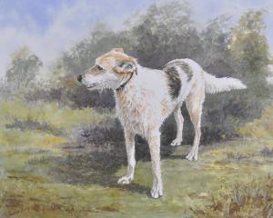 POWLEY KEMP John,Portrait of a dog,Burstow and Hewett GB 2011-07-20