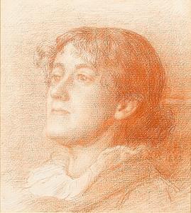POYNTER Edward John 1836-1919,Study of a head of a woman,1882,Sotheby's GB 2007-06-21