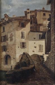 POZZI Pompeo 1817-1880,Veduta di Ness,1852,Cambi IT 2021-03-16
