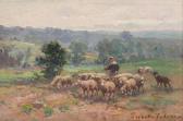 PRÉVOT VALERI Auguste 1857-1930,Bergère et ses moutons,Deburaux & Associ FR 2008-12-07