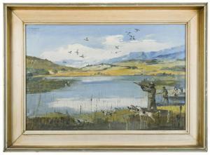 PRADILLO LOZANO REGINO 1925-1991,Duck Shooting,Cheffins GB 2019-06-12