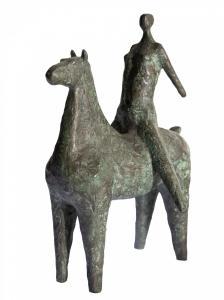 PRADO VASCO 1914-1998,Cavalo com Figura Feminina,1939,Escritorio de Arte BR 2023-08-07