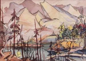 PRAGNELL Bartley Robilliard 1908-1966,BANFF ALTA,1935,Hodgins CA 2023-02-13