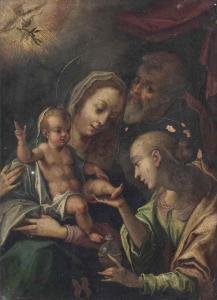 PRAGUE SCHOOL,The Mystical Marriage of Saint Catherine,Christie's GB 2015-10-29