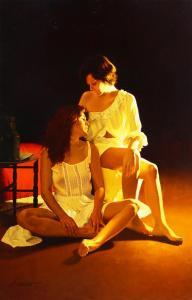 PRAT Enric Torres 1938,Amigas,1999,Clars Auction Gallery US 2020-03-21